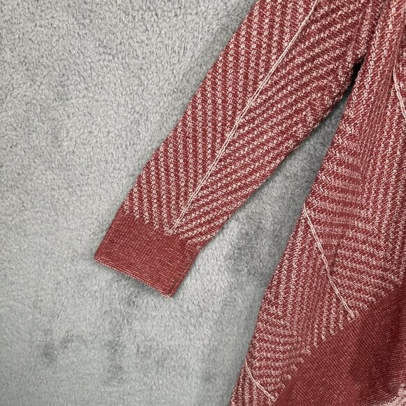 LOGO Lori Goldstein open front cardigan size M - Picture 3 of 6